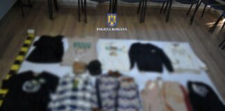 (FOTO) Produse contrafăcute, confiscate de polițiștii buzoieni