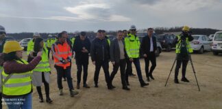 (VIDEO/FOTO) Ministrul Transporturilor, în vizită pe șantierele Autostrăzii Ploiești – Buzău – Focșani