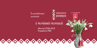 Premierul Marcel Ciolacu, mesaj de Mărțișor