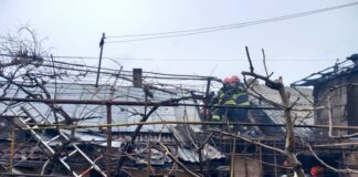 Incendiu cu victime, în cartierul Dorobanți din Buzău