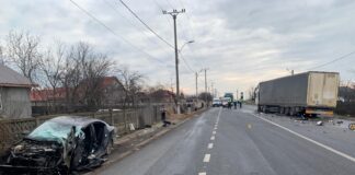 (UPDATE/FOTO) Trafic blocat. Grav accident la Cioranca, pe E85. Victime multiple