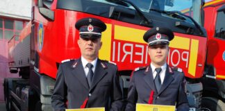 (FOTO) Cine sunt pompierul și salvatorul anului în 2023. ISU Buzău, la momentul bilanțului