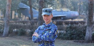 (FOTO) Andrea Lukacs, elevă la școala militară din Boboc: ,,Sunt recunoscătoare că am avut curaj”