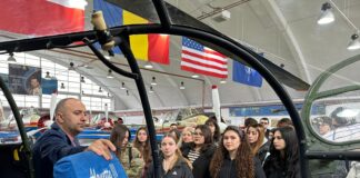 (FOTO) Experiență inedită pentru mai mulți liceeni de la ,,Marghiloman”, la școala militară de la Boboc