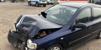 (FOTO) Patru răniți, printre care doi copii. Accident pe șoseaua de centură a Buzăului