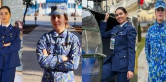 (FOTO) Portrete de femei, prezentate de școala militară de la Boboc