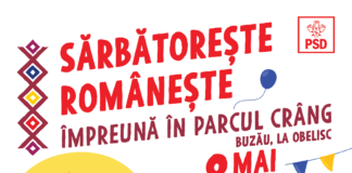 Vlăduța Lupău, printre artiștii care vor concerta în Parcul Crâng. Spectacol organizat de PSD, miercuri, 8 mai Afiș PSD Sărbătorește românește 8 mai 2024