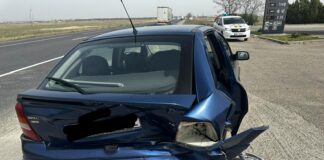 (UPDATE/FOTO) Accident la ieșire din Buzău spre Ploiești