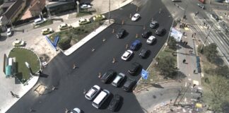 (VIDEO) Asfaltarea, aproape gata în zona rondului de la Podul Drăgaica