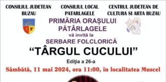 (VIDEO) Târgul Cucului, în weekend, la Pătârlagele. Andreea Bălan, pe scena festivalului