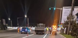 (FOTO) În sfârșit! Au apărut marcajele rutiere pe B-dul 1 Decembrie