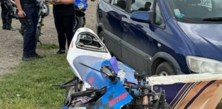 (FOTO/UPDATE) Încă un accident. Motociclist rănit, la Vernești