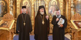 (VIDEO/FOTO) Părintele Milea, la final de carieră: 40 de ani la catedră. Ce distincție a primit din partea IPS Ciprian