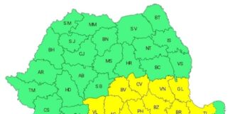Încă o avertizare de cod galben. Și județul Buzău e pe listă