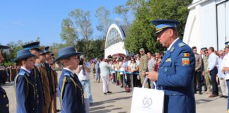 (Galerie FOTO) O nouă generație de absolvenți, la școala militară de la Boboc. Șefa de promoție: ,,Suntem pregătiți…”