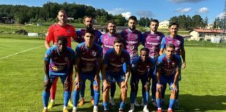 Gloria, amical în cantonamentul din Slovenia