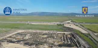(VIDEO) Percheziții pe șantierul autostrăzii Ploiești-Buzău. Excavare fără autorizații, prejudiciu de 750.000 lei