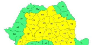 Județul Buzău, sub cod galben de instabilitate atmosferică