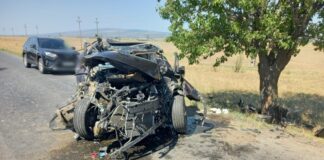 (UPDATE/FOTO) Încă un accident la ieșire din Buzău spre Ploiești
