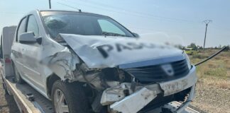 (FOTO) Încă un accident pe E85. Bărbat rănit
