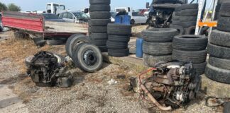 Încă un parc de dezmembrări auto, sub vizorul polițiștilor și Gărzii de Mediu. Ce s-a descoperit la control