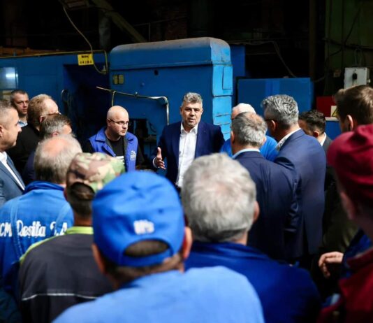 Premierul Ciolacu: ,,Ajutor de stat de 1 miliard de euro”. Investiții în industrie