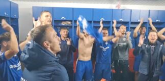 (VIDEO) Bucuria din vestiar. Metalul o bate pe Universitatea Craiova, în Cupa României