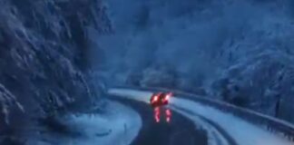 (UPDATE/VIDEO) Ninsoare în nordul județului. Drumarii, mobilizați pe DN 10