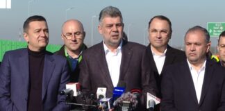 (UPDATE/VIDEO) Premierul Ciolacu și ministrul Grindeanu, despre deschiderea primului tronson din Autostrada Buzău – Focșani
