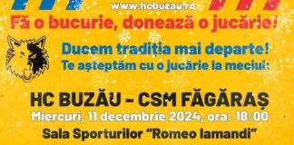 ,,Fă o bucurie, donează o jucărie!”. Miercuri seară, la Sala Sporturilor