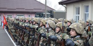 (Galerie FOTO) Jurământ. Încă o serie de soldați gradați profesioniști