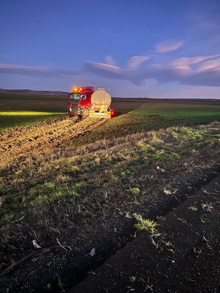 accident E85 Poșta Câlnău