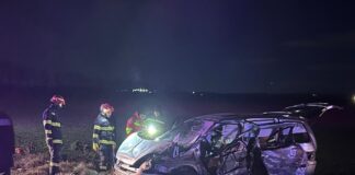 (FOTO) Grav accident pe E85, la Poșta Câlnău