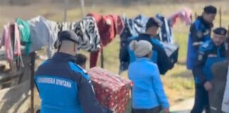(VIDEO) Jandarmii buzoieni, ajutoarele lui Moș Crăciun