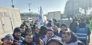 (UPDATE/FOTO) Câți polițiști buzoieni participă la protestul din Capitală