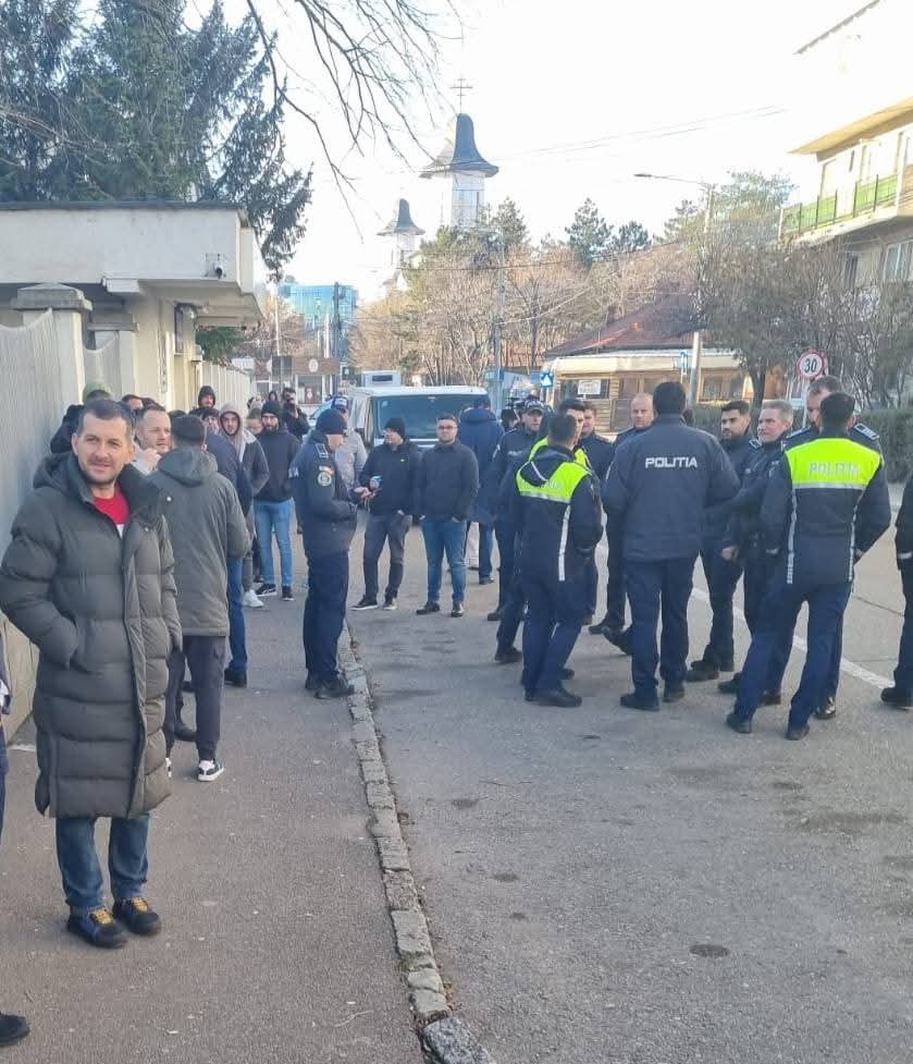 protest Buzău, protest polițiști Buzău