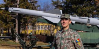 (FOTO) Pasionat de moto, muzică, militar în devenire. Alexandru Eusebio, elev la școala militară de la Boboc