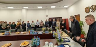 (FOTO) Ultima zi de muncă. Opt funcționari de la CJ, emoții la pensionare