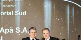(FOTO) Compania de Apă, premiată la Gala Excelenței în Industria Apei