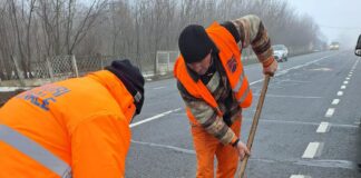 (FOTO) Plombări pe drumurile naționale din județ