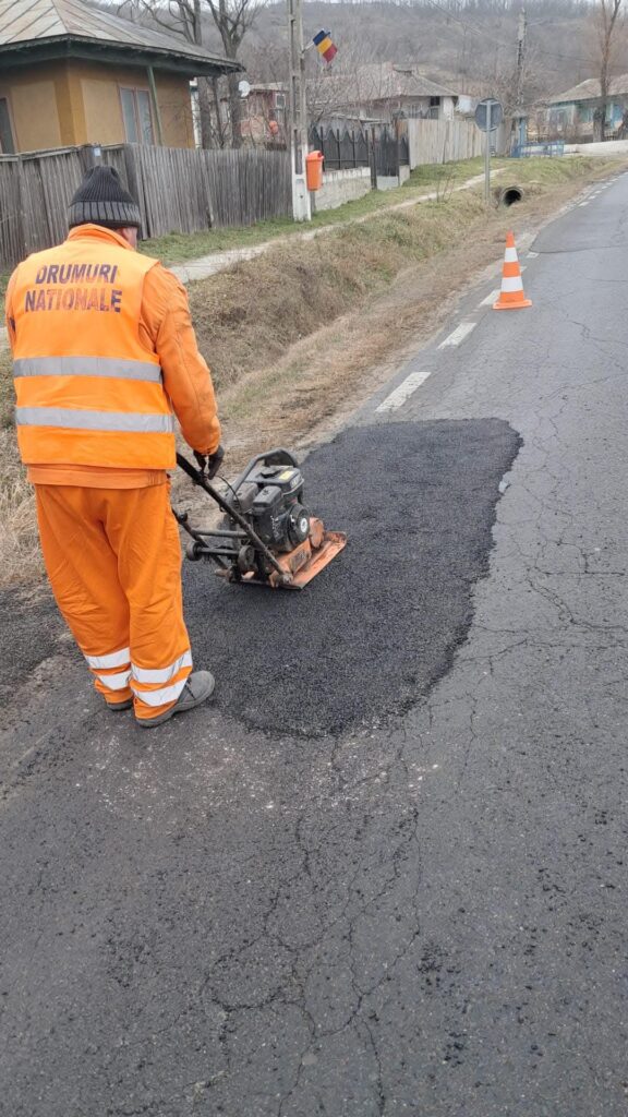 DRDP Buzău, plombări drumuri naționale Buzău