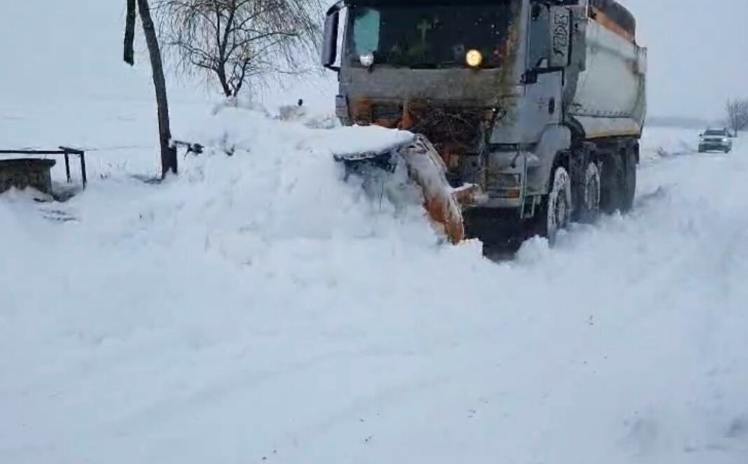 drumuri județene Buzău zăpadă