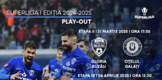 Gloria reia play-out-ul cu un meci acasă. Iată programul următoarelor trei etape!