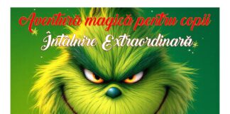 Dragi copii, GRINCH’ULICĂ vine la BUZĂU!