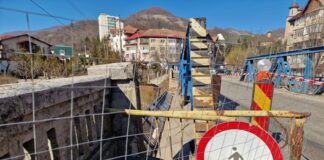 (FOTO) Atenție, șoferi! Restricții pe podul din Nehoiu de pe DN 10. Iată motivul!