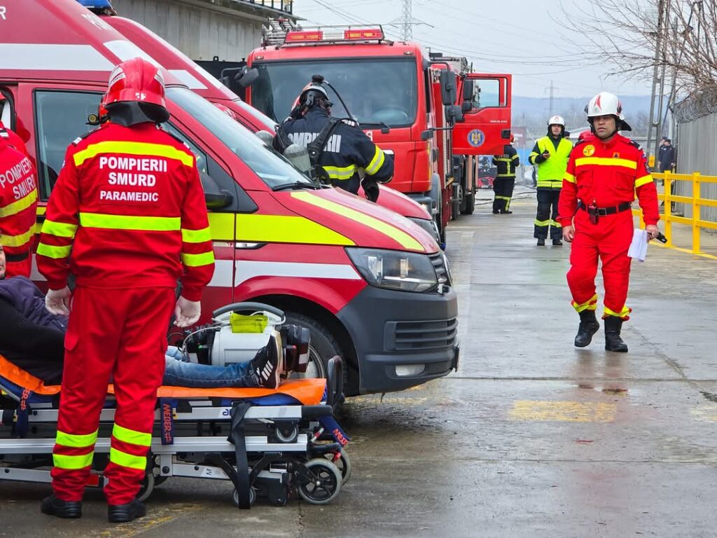 exerciții ISU Buzău, prefectura Buzău