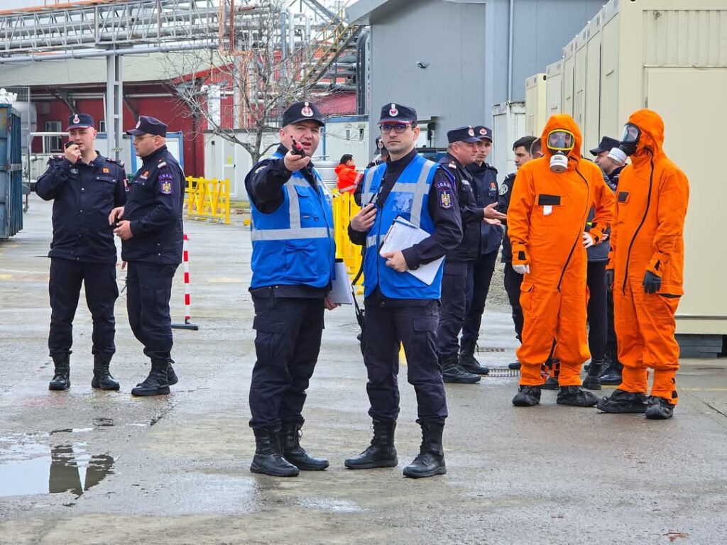 exerciții ISU Buzău, prefectura Buzău