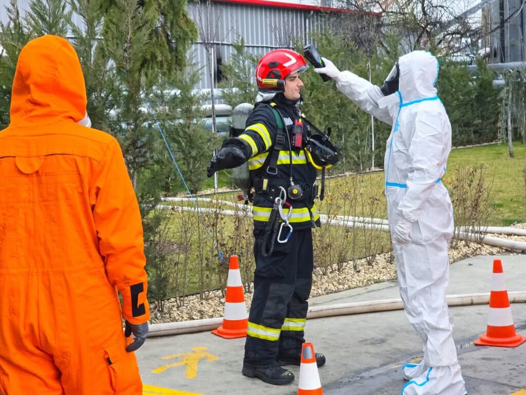 exerciții ISU Buzău, prefectura Buzău