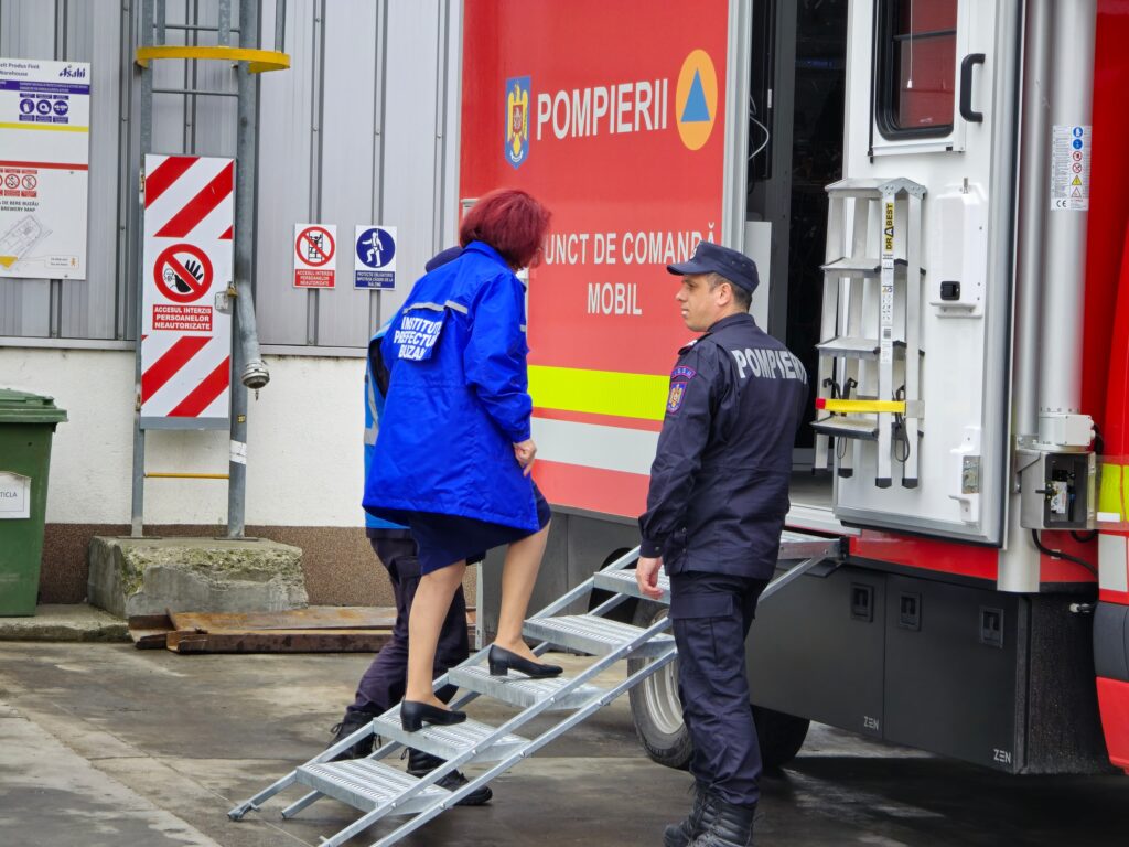 exerciții ISU Buzău, prefectura Buzău