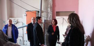 (FOTO) Casa Albă, în șantier. Șefa Prefecturii a verificat stadiul lucrărilor